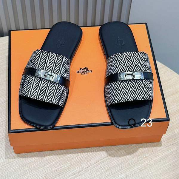 Picture of Hermes Slippers _SKUHERMESsz38-44HY07011610